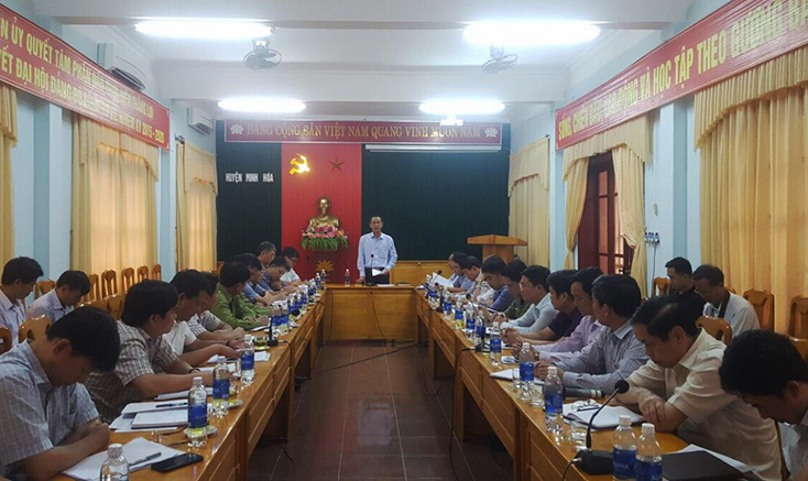 Tạo mọi điều kiện để Minh Hóa phát huy tiềm năng, thế mạnh