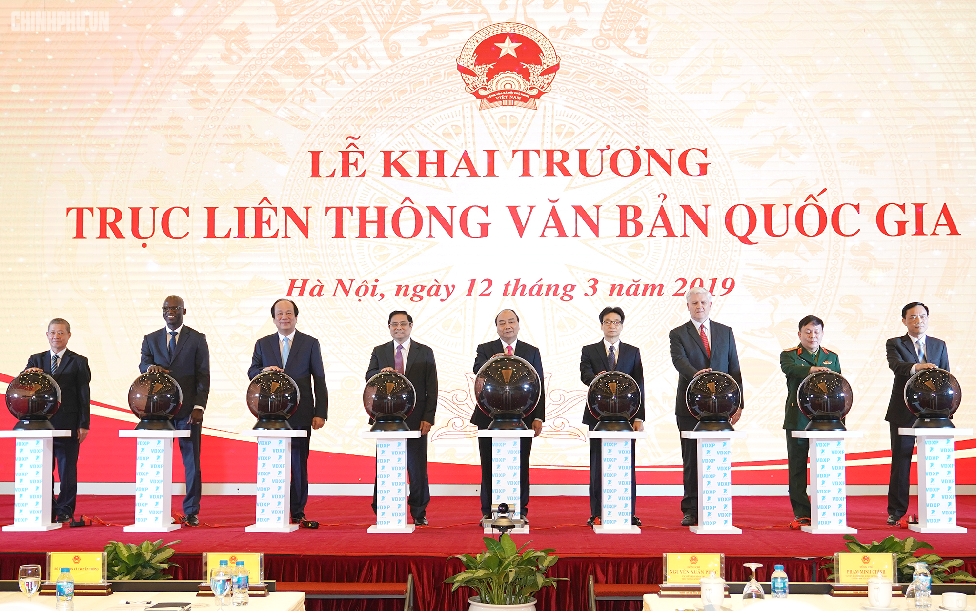 Khai trương Trục liên thông văn bản quốc gia