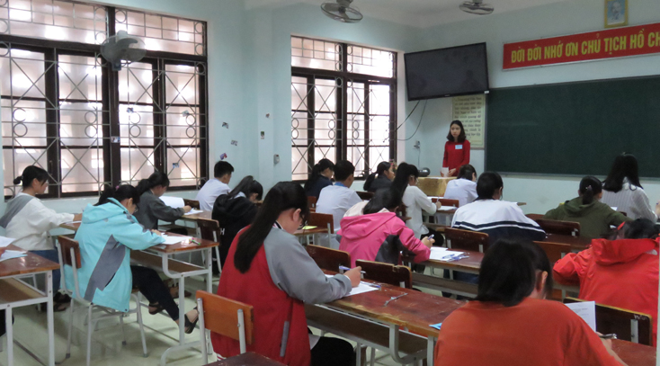 Hơn 1.600 thí sinh tham dự kỳ thi học sinh giỏi cấp tỉnh và chọn đội tuyển quốc gia