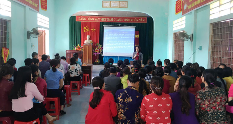 Nói chuyện chuyên đề nâng cao chất lượng dân số