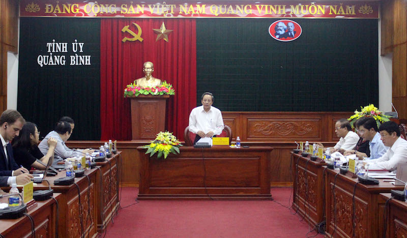 Đẩy nhanh tiến độ "Quy hoạch tỉnh Quảng Bình giai đoạn 2021-2030, tầm nhìn đến năm 2050"