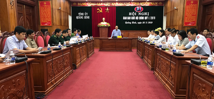 Tập trung giải quyết dứt điểm các vụ việc nổi lên từ cơ sở
