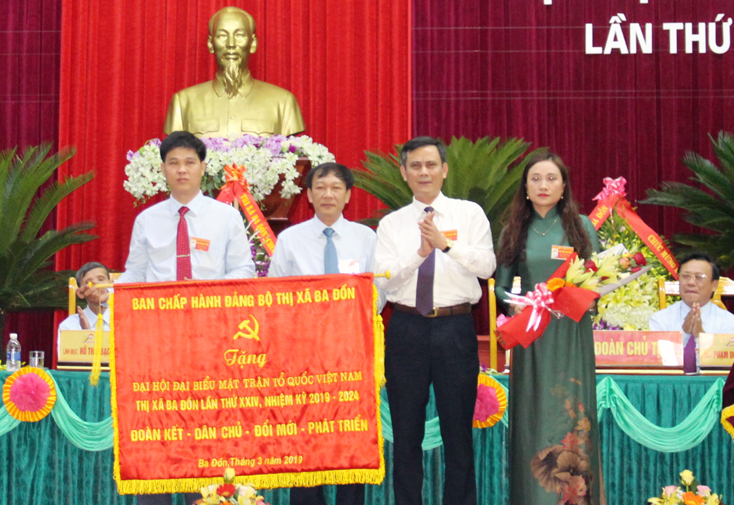 Ủy ban MTTQ Việt Nam TX. Ba Đồn tổ chức thành công đại hội đại biểu lần thứ XXIV