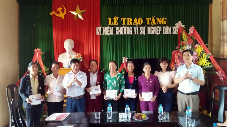 Nỗ lực trong công tác dân số ở xã Thái Thủy