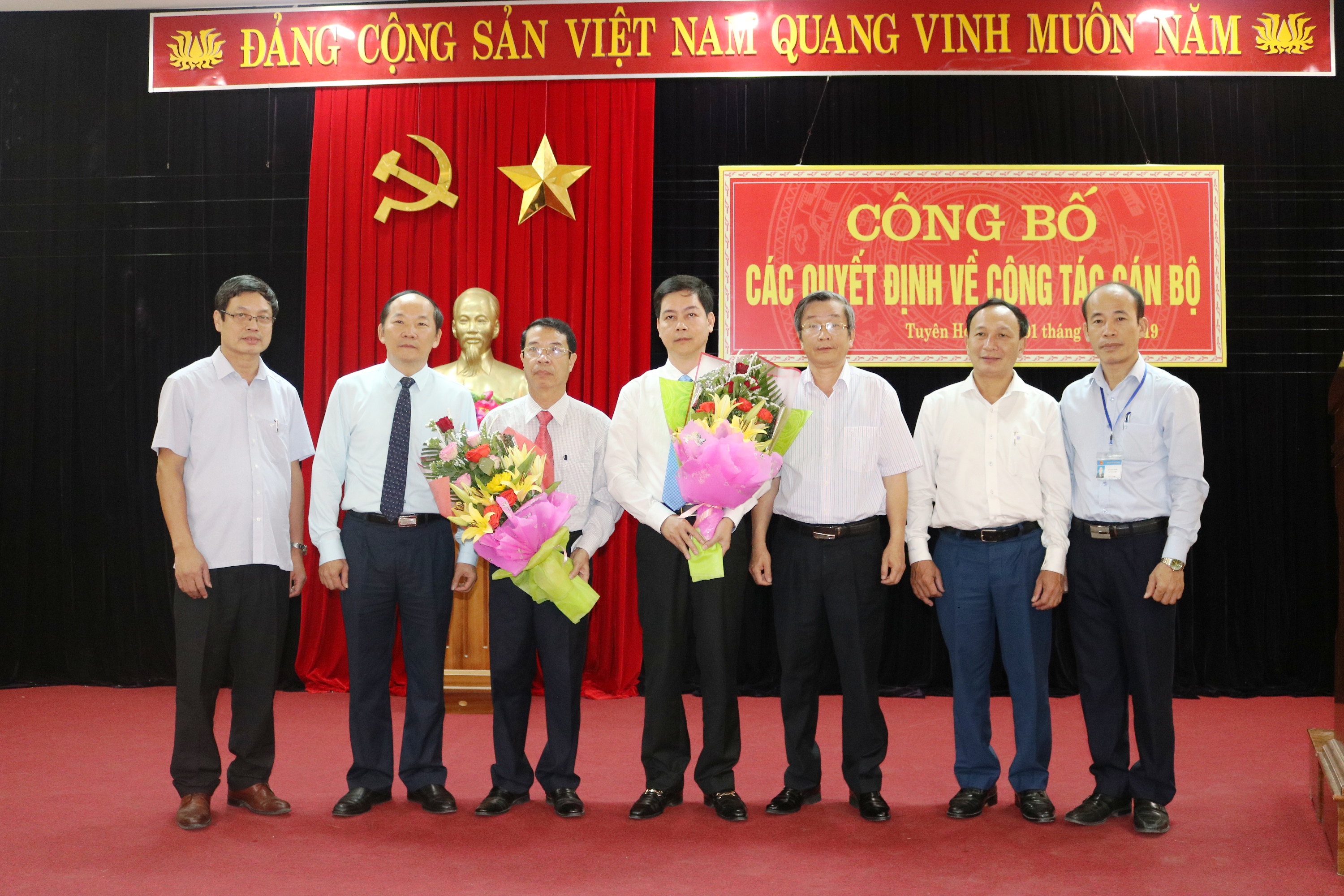 Tuyên Hóa: Công bố quyết định về công tác cán bộ