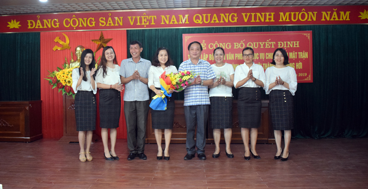 TP. Đồng Hới: Thành lập bộ phận Văn phòng phục vụ chung Khối Mặt trận và các đoàn thể chính trị-xã hội