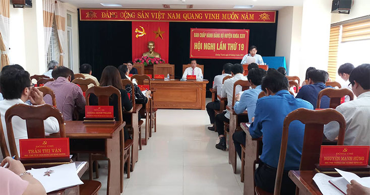 Quảng Trạch: Chú trọng việc định hướng dư luận xã hội để triển khai các công trình, dự án trọng điểm