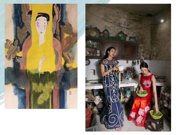 Triển lãm nghệ thuật về vai trò trung tâm của người phụ nữ