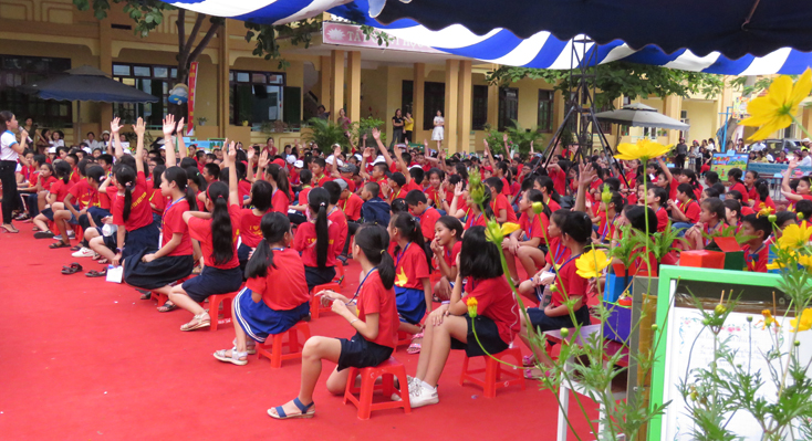 Giao lưu học sinh tiểu học thành phố Đồng Hới năm 2019