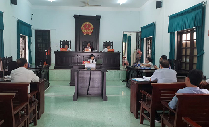 Tại phiên toà sơ thẩm, TAND TP Đồng Hới tuyên Công ty Bảo Việt Quảng Bình phải đền bù cho chủ tàu cá số tiền trên 3 tỷ đồng