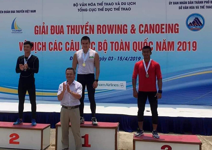 Quảng Bình giành 7 huy chương tại giải rowing-canoeing vô địch các câu lạc bộ toàn quốc
