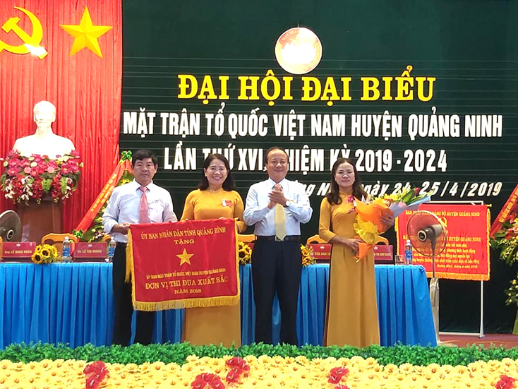 Đại hội đại biểu Ủy ban MTTQ Việt Nam huyện Quảng Ninh lần thứ XVI