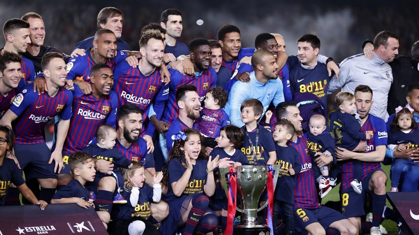 Messi lập công, Barcelona bảo vệ thành công ngôi vương La Liga