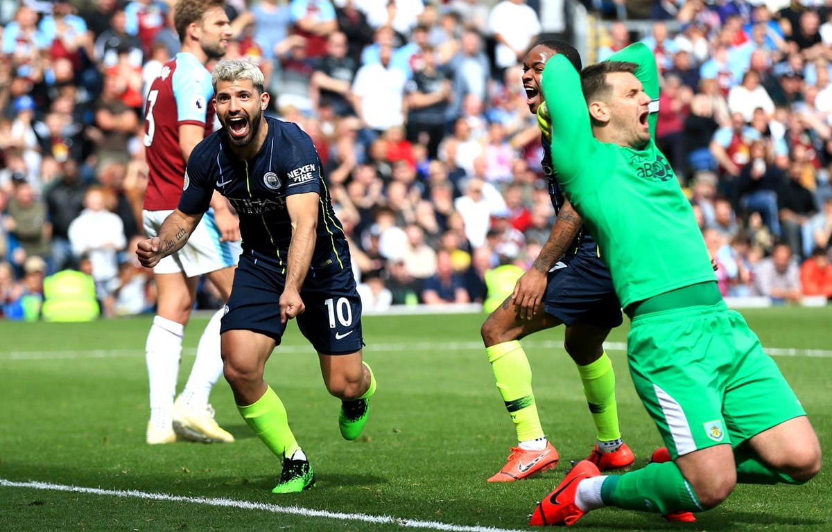 Aguero ghi bàn, Man City đòi lại ngôi đầu từ tay Liverpool