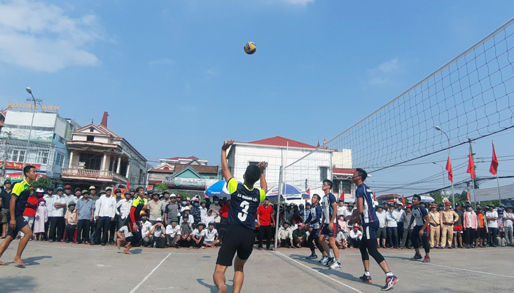 TX. Ba Đồn: Tổ chức giải bóng chuyền nam mở rộng lần thứ V năm 2019