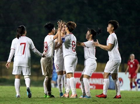 U19 nữ Việt Nam giành vé vào vòng chung kết U19 nữ châu Á 2019