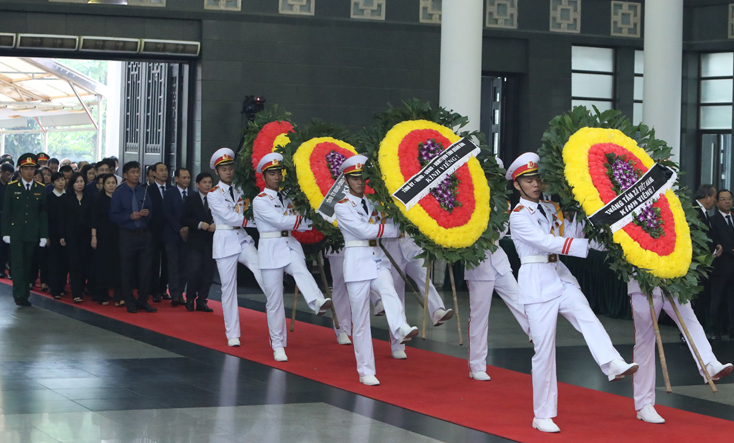Đoàn đại biểu tỉnh Quảng Bình viếng nguyên Chủ tịch nước, Đại tướng Lê Đức Anh
