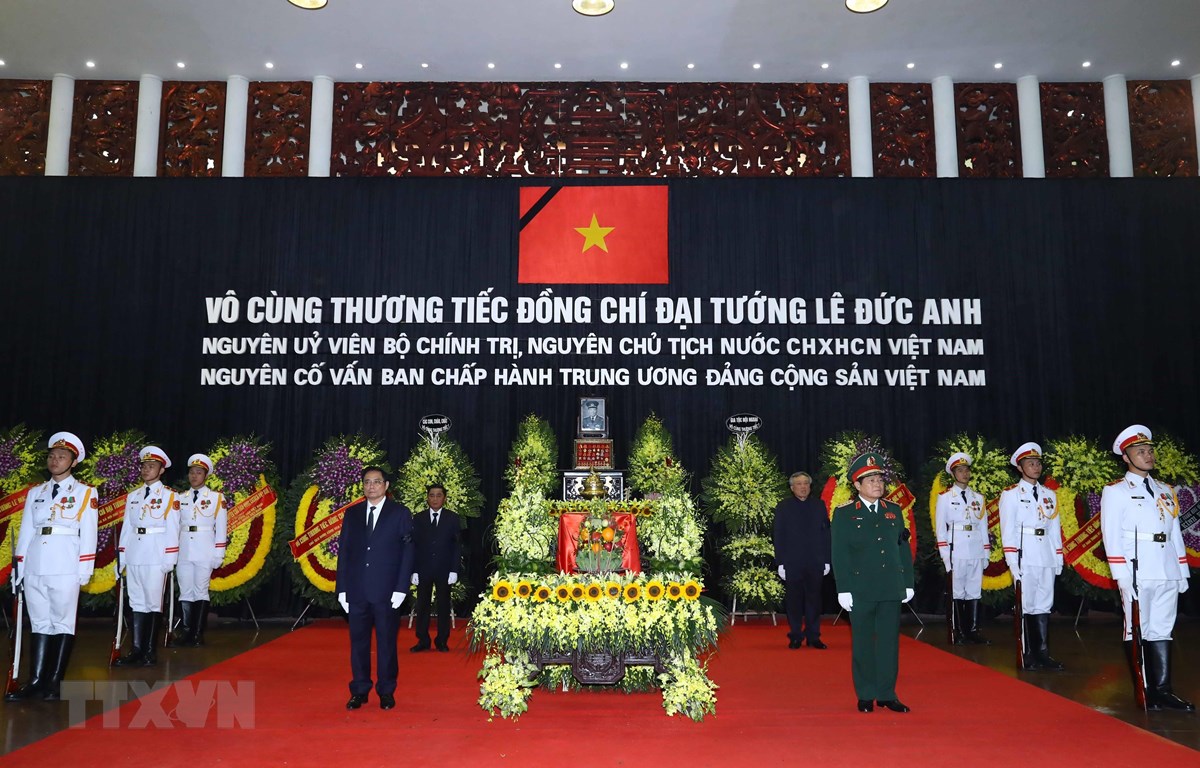 Cử hành trọng thể Lễ truy điệu nguyên Chủ tịch nước Lê Đức Anh