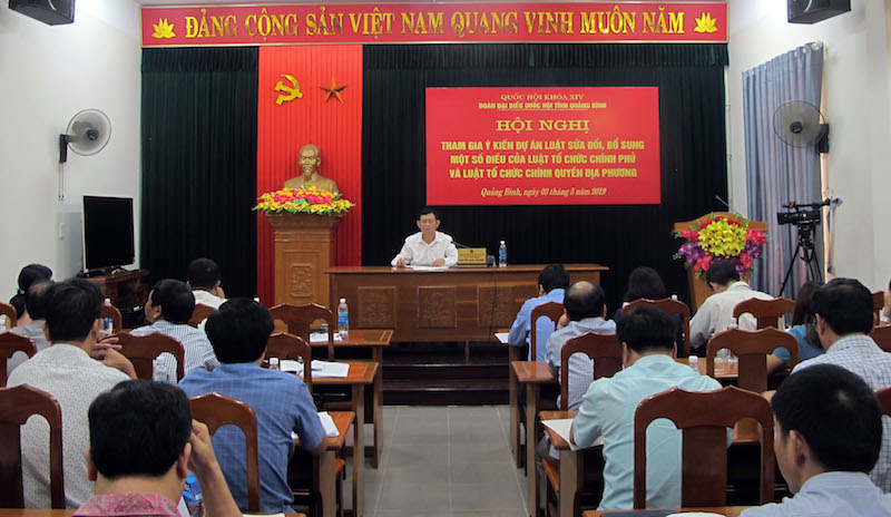 Đoàn đại biểu Quốc hội tỉnh: Lấy ý kiến vào một số luật sửa đổi, bổ sung