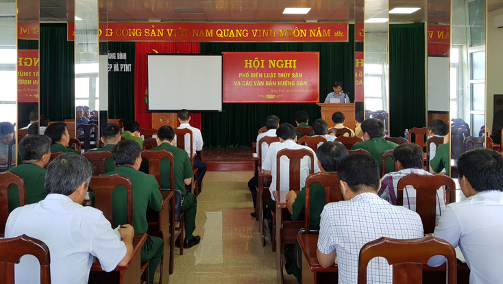 Phổ biến Luật Thủy sản và các văn bản hướng dẫn thi hành