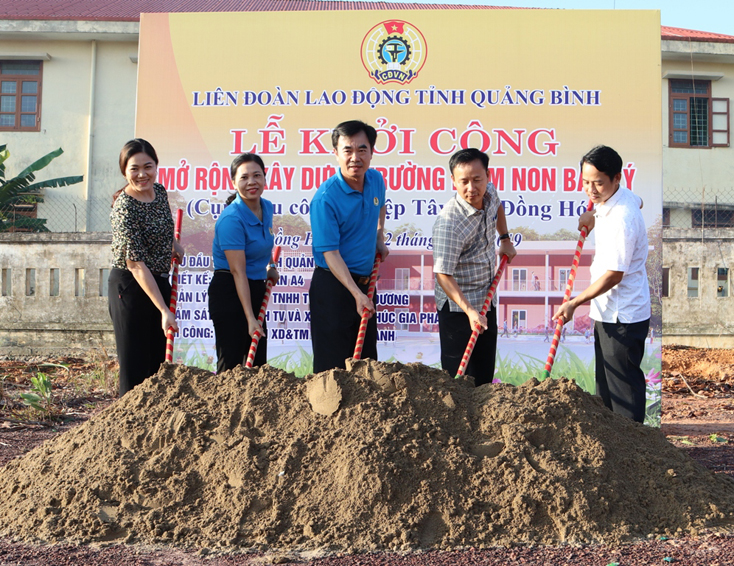Khởi công xây dựng Trường mầm non Bắc Lý