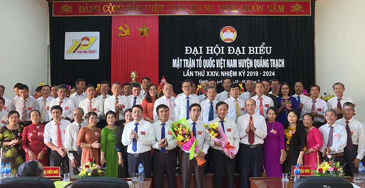 MTTQVN huyện Quảng Trạch tổ chức Đại hội đại biểu lần thứ XXIV