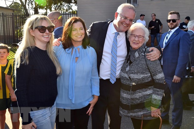 Bầu cử Australia: Thủ tướng Scott Morrison mừng chiến thắng "kỳ diệu"