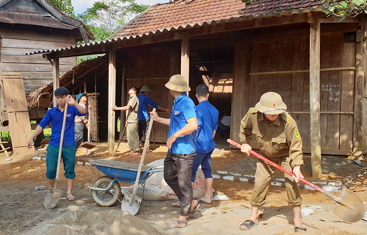 Lan tỏa các mô hình học và làm theo lời Bác