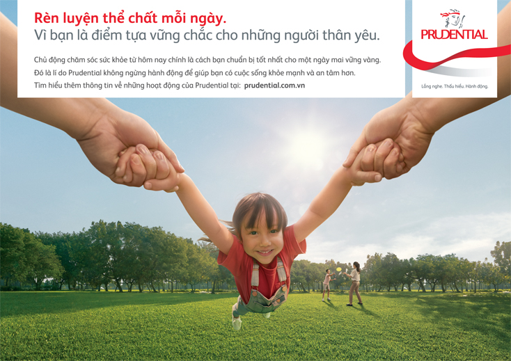 Ba cam kết mới của Prudential