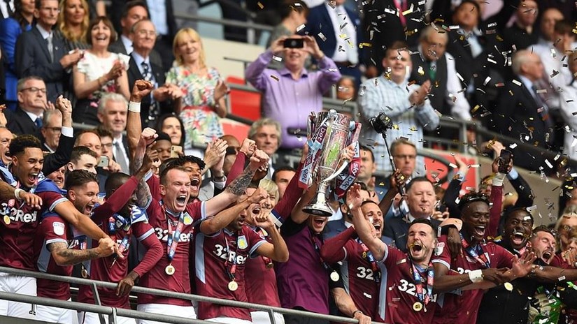 Aston Villa trở lại Premier League sau trận cầu đắt giá nhất hành tinh