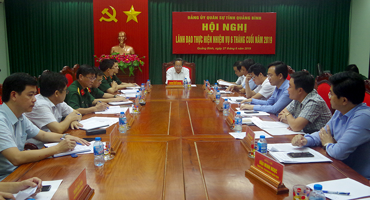 Tích cực tham mưu, chỉ đạo thực hiện tốt nhiệm vụ quân sự, quốc phòng năm 2019
