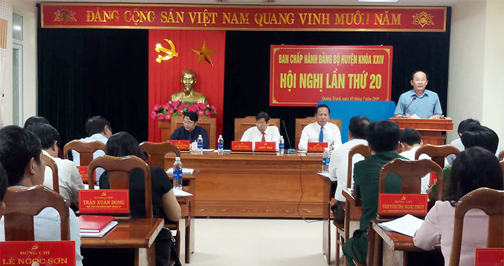 Quảng Trạch: Đẩy mạnh công tác bồi thường, giải phóng mặt bằng các công trình, dự án trọng điểm