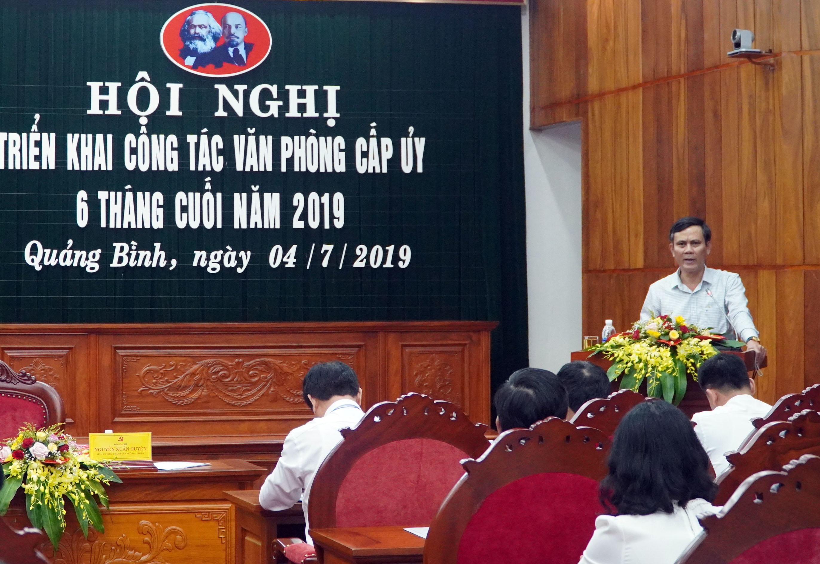 Văn phòng cấp ủy các cấp tiếp tục đẩy mạnh công tác tham mưu