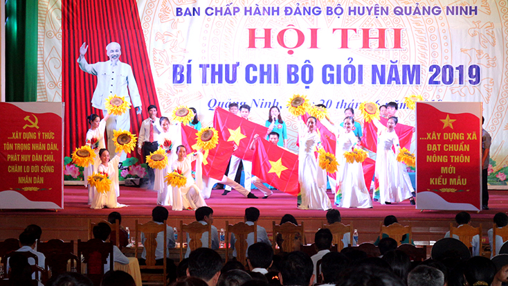 Hội thi Bí thư Chi bộ giỏi huyện Quảng Ninh năm 2019: Tạo sức lan tỏa mạnh mẽ