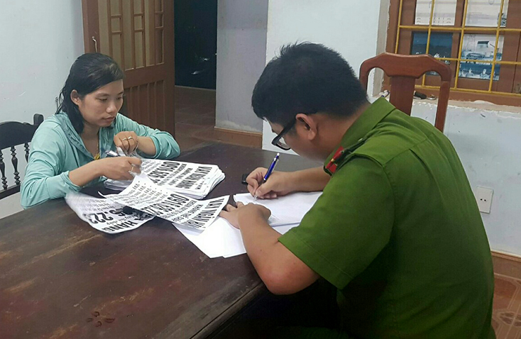 Xử lý người dán quảng cáo cho vay không thế chấp