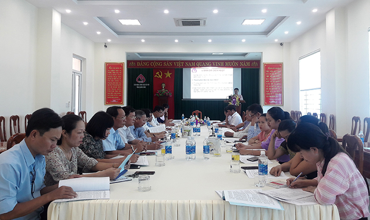 Tập huấn nghiệp vụ tín dụng chính sách cho Chủ tịch UBND cấp xã