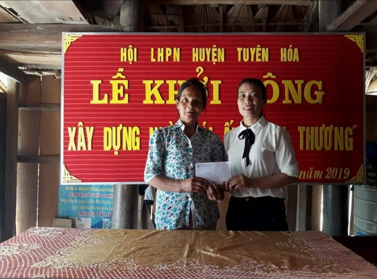 Khởi công xây dựng nhà "Mái ấm tình thương" cho phụ nữ nghèo