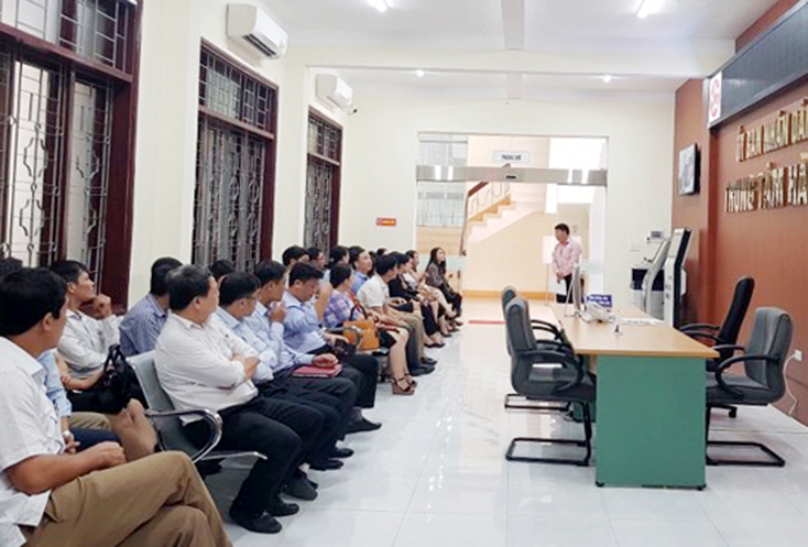 Trung tâm Hành chính công tỉnh: Mỗi ngày tiếp nhận và trả kết quả gần 150 hồ sơ