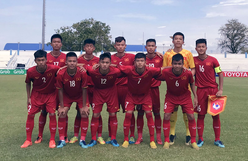 U15 Việt Nam thắng trận đầu ở giải U15 Đông Nam Á