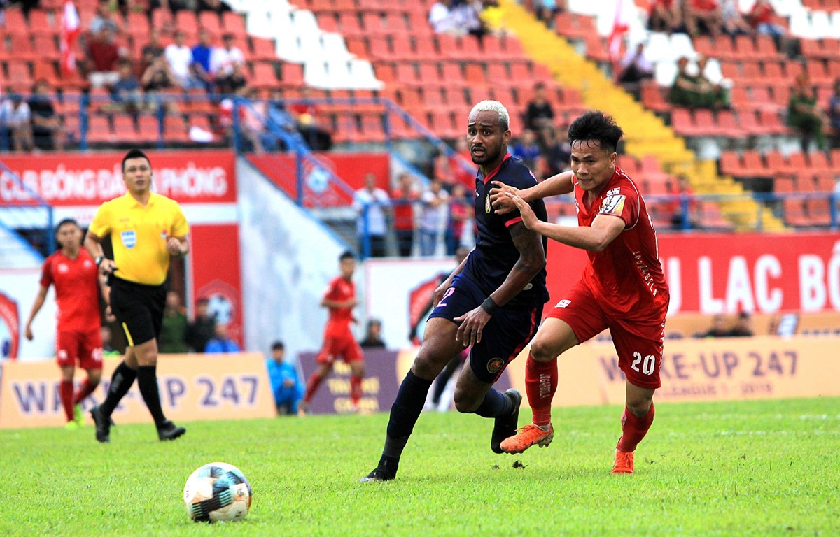 V-League: Hải Phòng thua ngay sân nhà trước Sài Gòn FC với tỷ số 2-1
