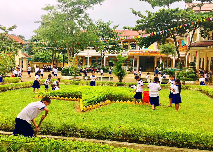 Học và làm theo Bác ở Trường tiểu học Bắc Sơn
