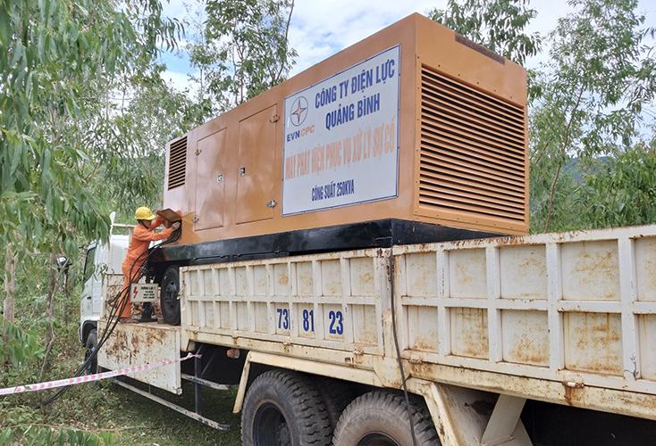 Bảo đảm cung cấp điện phục vụ diễn tập khu vực phòng thủ năm 2019