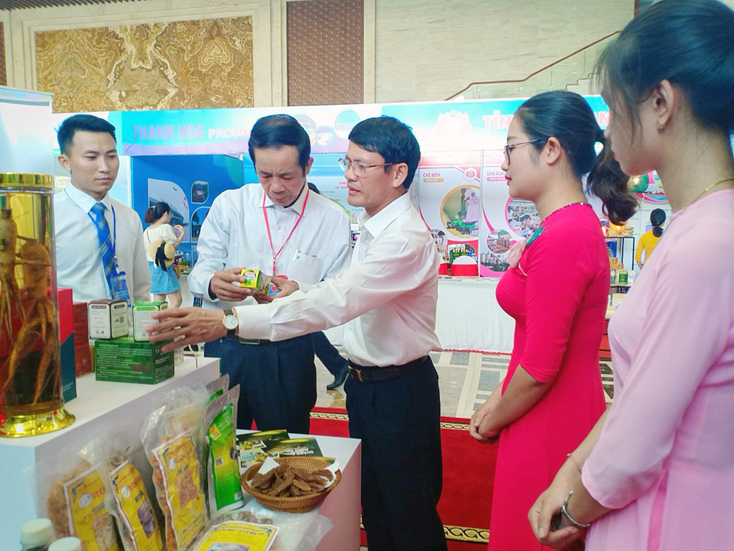 Quảng Bình tham gia trưng bày giới thiệu thành tựu kinh tế-xã hội 14 tỉnh khu vực miền Trung