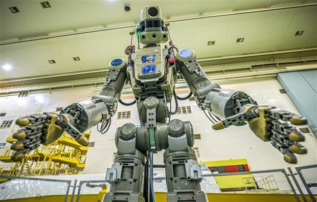 Nga lần đầu tiên phóng robot mang hình người lên ISS