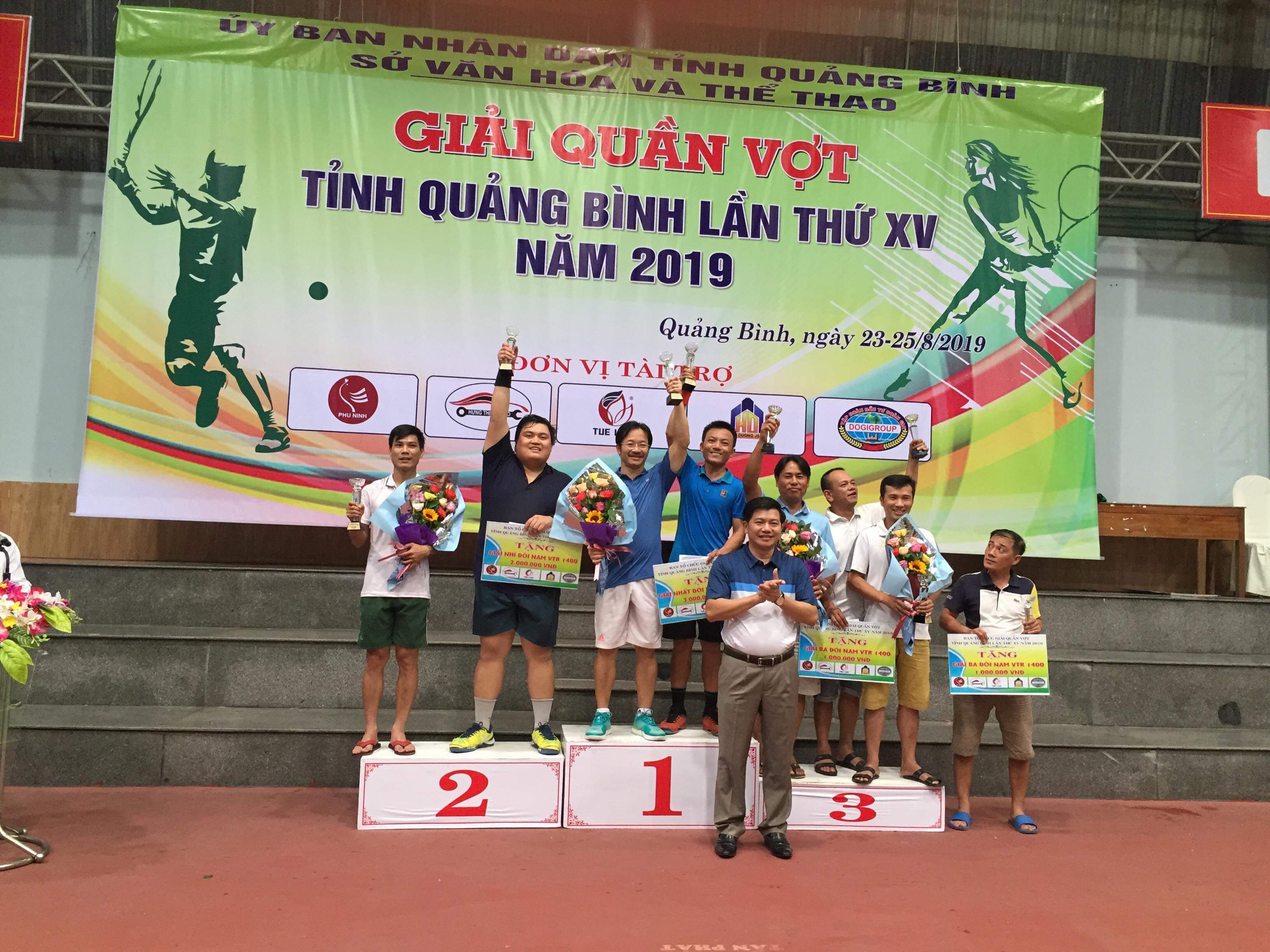 Giải quần vợt tỉnh Quảng Bình lần thứ 15 năm 2019