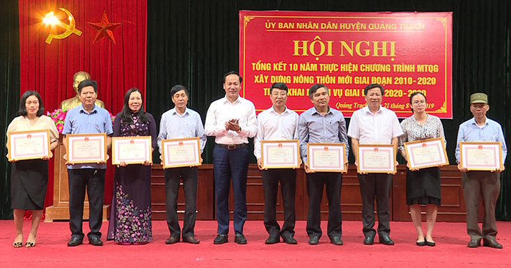 Quảng Trạch: Huy động gần 4,1 nghìn tỷ đồng xây dựng nông thôn mới