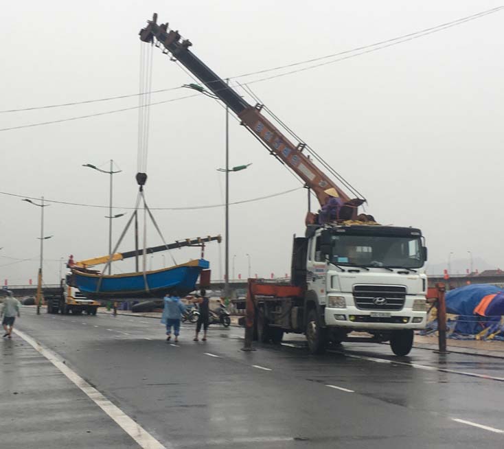 Các tàu cá Quảng Bình an toàn sau cơn bão số 4
