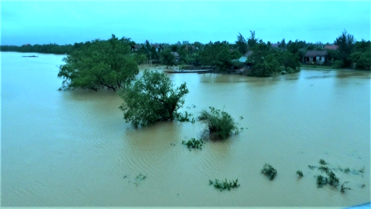 Quảng Ninh: Mực nước hồ Rào Đá đang tăng nhanh
