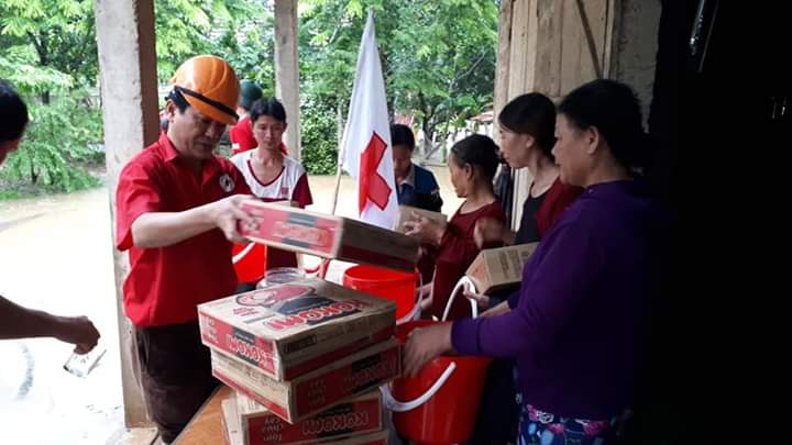 Hội Chữ thập đỏ tỉnh: Triển khai cứu trợ người dân vùng lũ