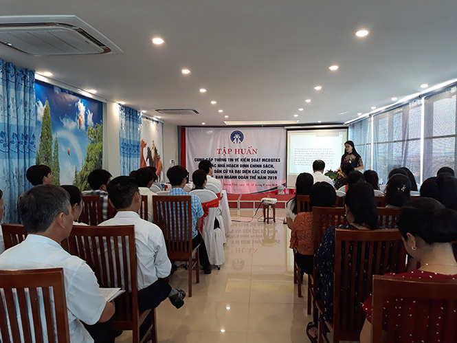 Hội nghị tập huấn về kiểm soát mất cân bằng giới tính khi sinh